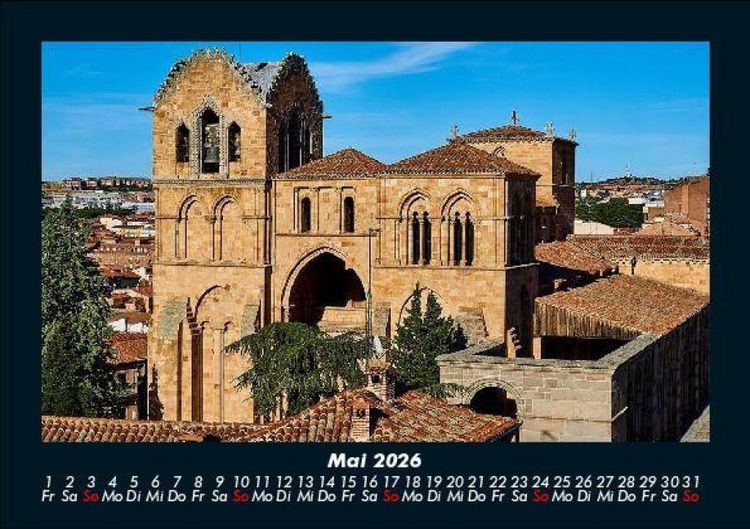 Produktbild: Religi&ouml;se Architektur 2026 Fotokalender DIN A5