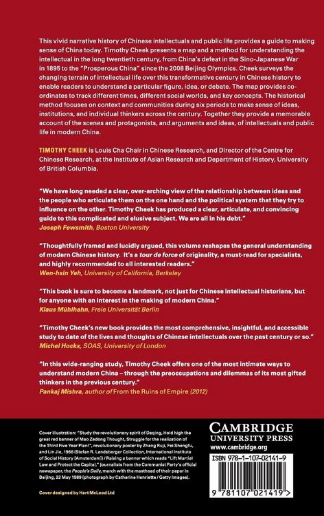 Produktbild: The Intellectual in Modern Chinese History