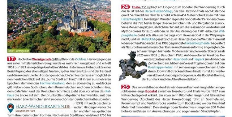 Produktbild: Freizeitkarte Harz