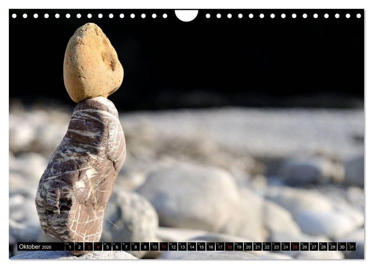 Produktbild: Land Art - Natur und Kunst (Wandkalender 2026 DIN A4 quer), CALVENDO Monatskalender