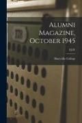 Produktbild: Alumni Magazine, October 1945; XLIV