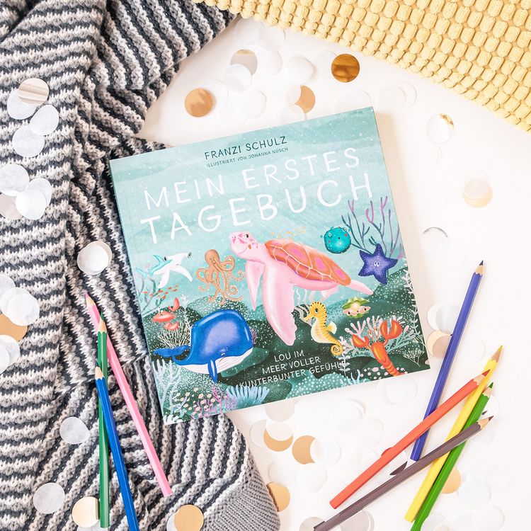 Produktbild: Mein erstes Tagebuch - Lou im Meer voller kunterbunter Gef&uuml;hle