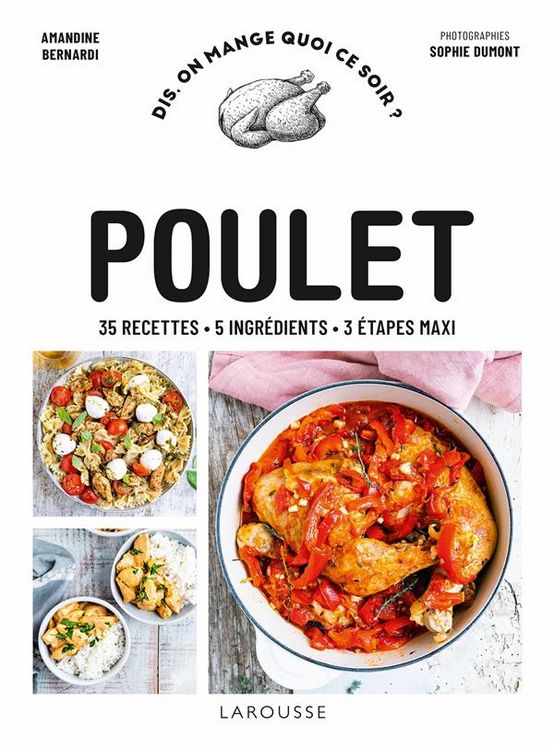 Produktbild: Poulet : 35 recettes, 5 ingr&eacute;dients, 3 &eacute;tapes maxi