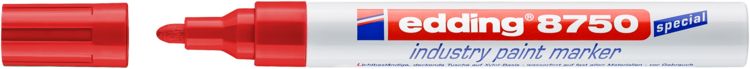 Produktbild: EDDING&reg; Lack Marker 8750 Industry, rot