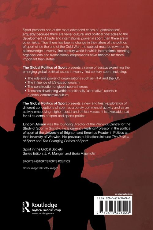 Produktbild: The Global Politics of Sport