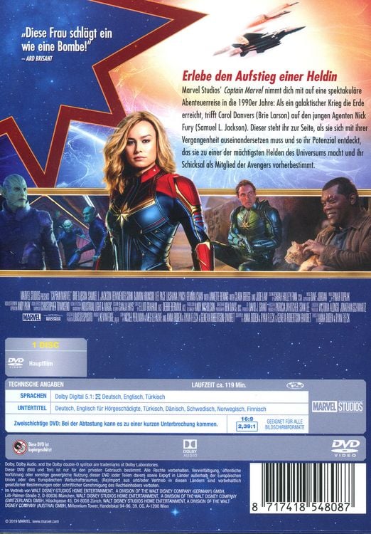Produktbild: Captain Marvel
