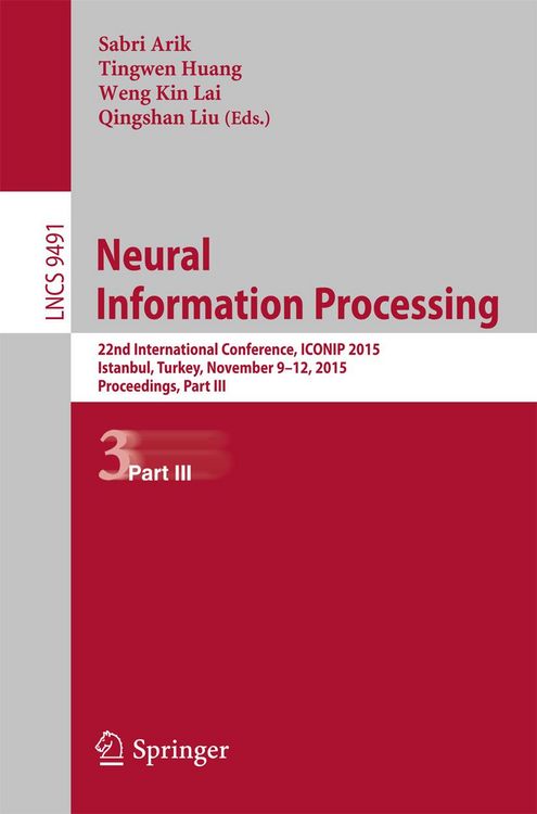 Produktbild: Neural Information Processing