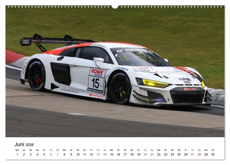 Produktbild: VLN Langstrecken Meisterschaft (Wandkalender 2026 DIN A2 quer), CALVENDO Monatskalender