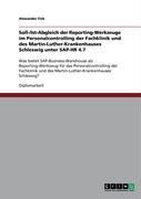 Produktbild: Soll-/Ist-Abgleich der Reporting-Werkzeuge im Personalcontrolling der Fachklinik und des Martin-Luther-Krankenhauses Schleswig unter SAP-HR 4.7