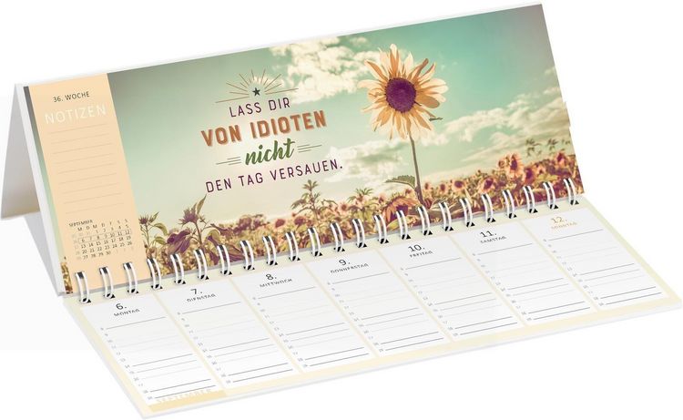 Produktbild: Tischkalender Meine Motivation & ich leben gerade getrennt. 2027