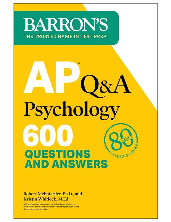 Produktbild: AP Q&A Psychology, Second Edition