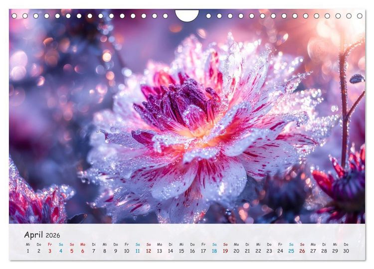 Produktbild: Florale Kompositionen (Wandkalender 2026 DIN A4 quer), CALVENDO Monatskalender