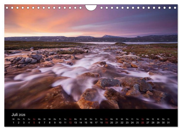 Produktbild: Traumziel Norwegen 2026 (Wandkalender 2026 DIN A4 quer), CALVENDO Monatskalender