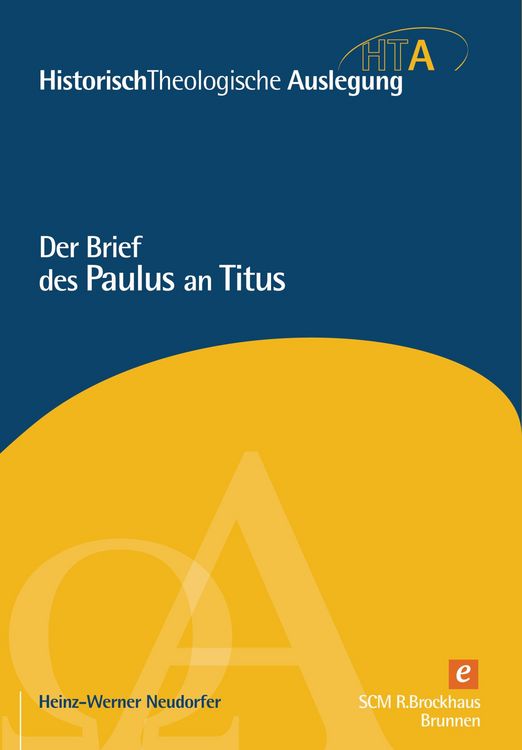 Produktbild: Der Brief des Paulus an Titus