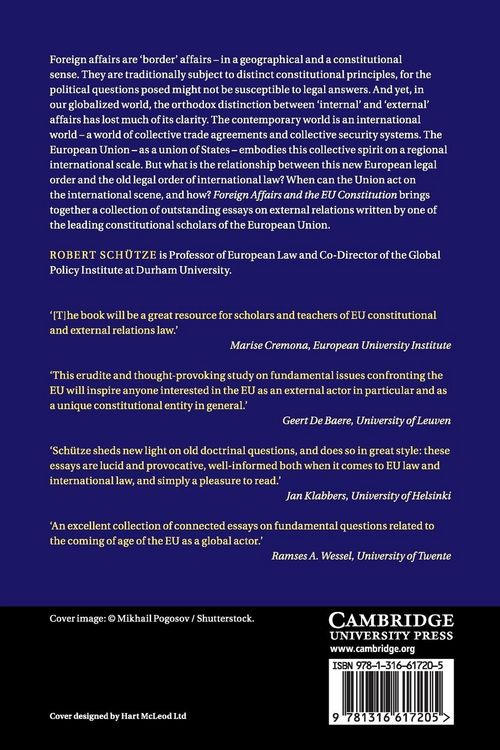 Produktbild: Foreign Affairs and the EU Constitution