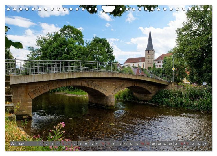 Produktbild: Liebenswertes Kulmbacher Land (Wandkalender 2027 DIN A4 quer), CALVENDO Monatskalender