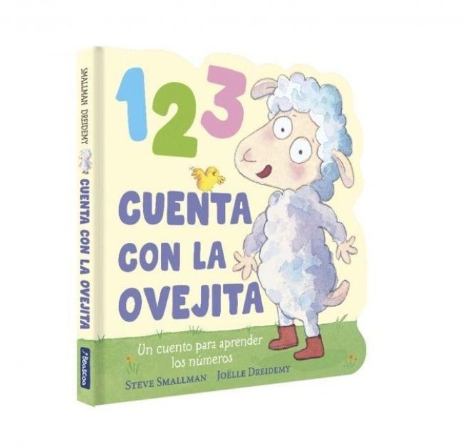 Produktbild: 1 2 3 Cuenta con la ovejita (La ovejita que vino a cenar. Peque&ntilde;as manitas)