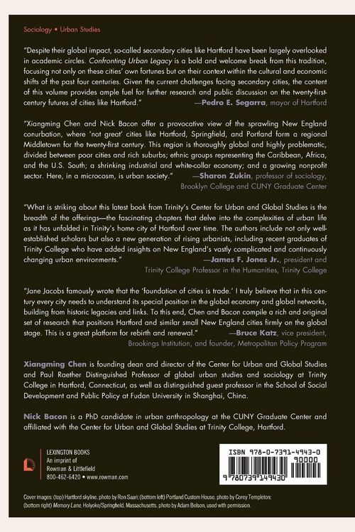 Produktbild: Confronting Urban Legacy