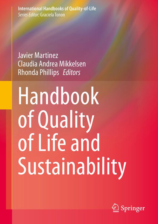 Produktbild: Handbook of Quality of Life and Sustainability