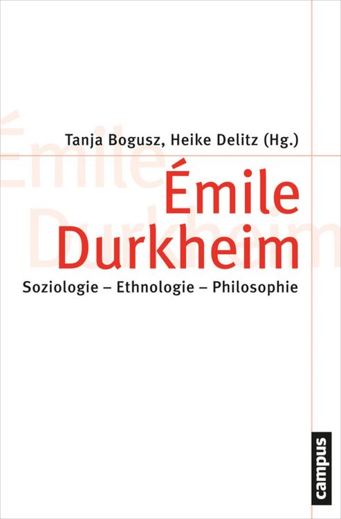 Produktbild: &Eacute;mile Durkheim