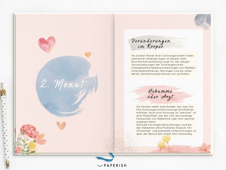 Produktbild: Unser Schwangerschaftstagebuch