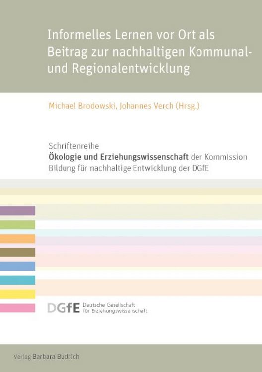 Produktbild: Informelles Lernen vor Ort als Beitrag zur nachhaltigen Kommunal- und Regionalentwicklung