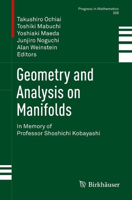 Produktbild: Geometry and Analysis on Manifolds