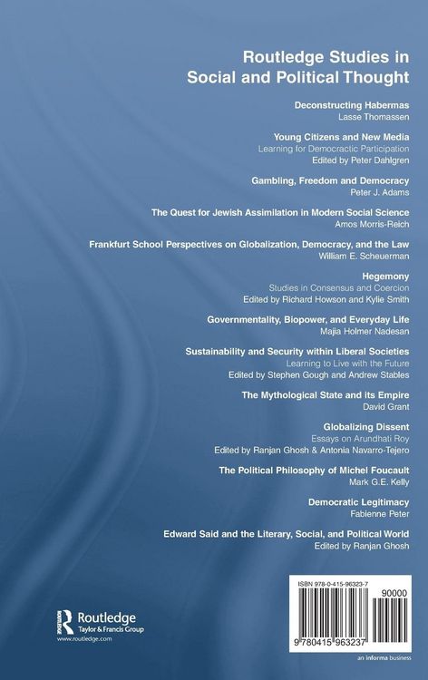 Produktbild: Edward Said and the Literary, Social, and Political World