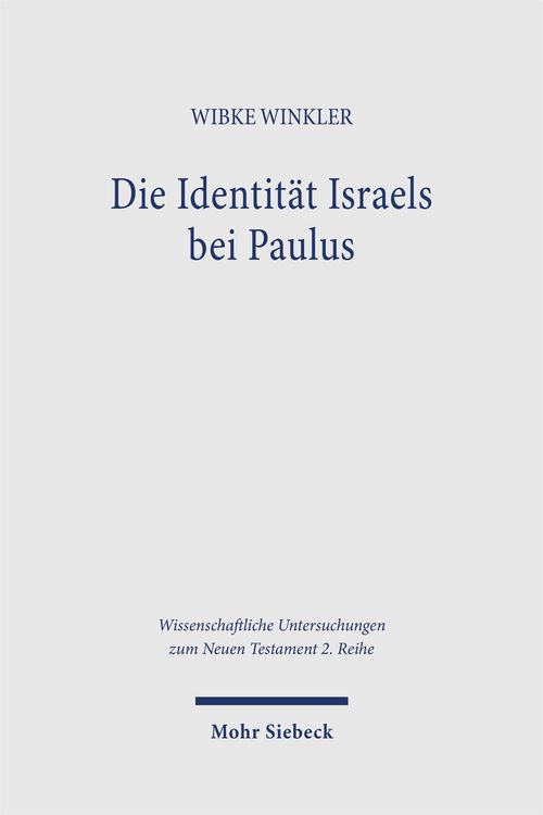 Produktbild: Die Identit&auml;t Israels bei Paulus