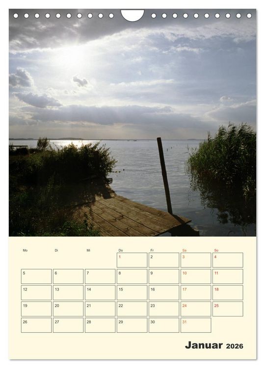 Produktbild: Usedom (Wandkalender 2026 DIN A4 hoch), CALVENDO Monatskalender