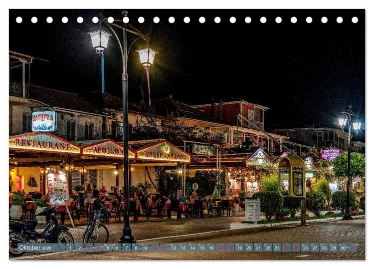 Produktbild: Lefkada - die wei&szlig;e Perle im Ionischen Meer (Tischkalender 2026 DIN A5 quer), CALVENDO Monatskalender