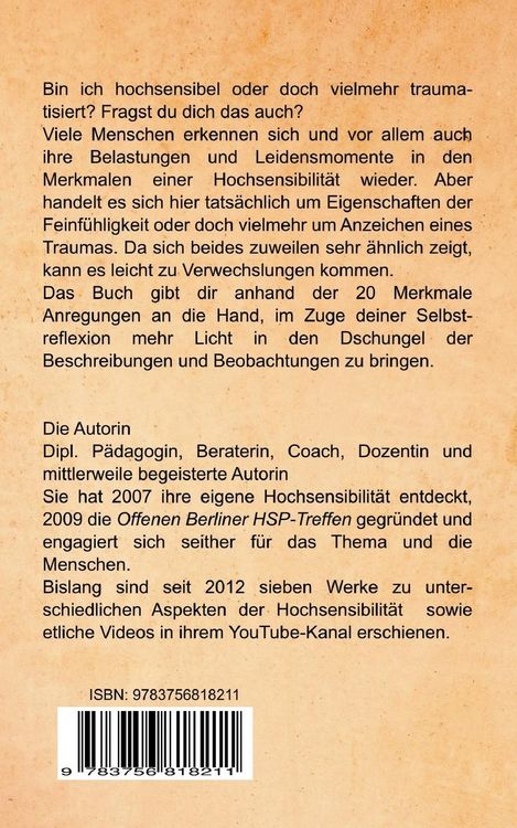 Produktbild: Bin ich wirklich hochsensibel?