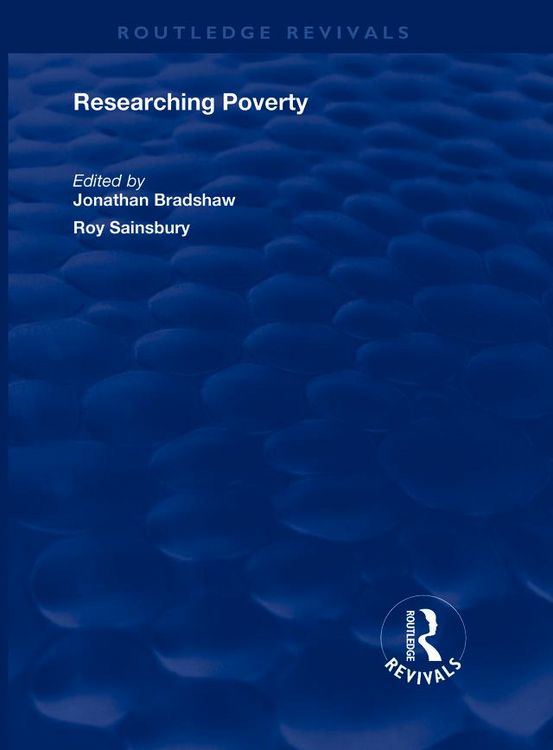 Produktbild: Researching Poverty