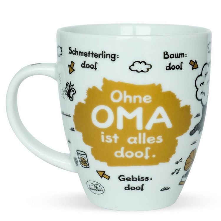 Produktbild: Tasse "Ohne Oma ist alles doof"