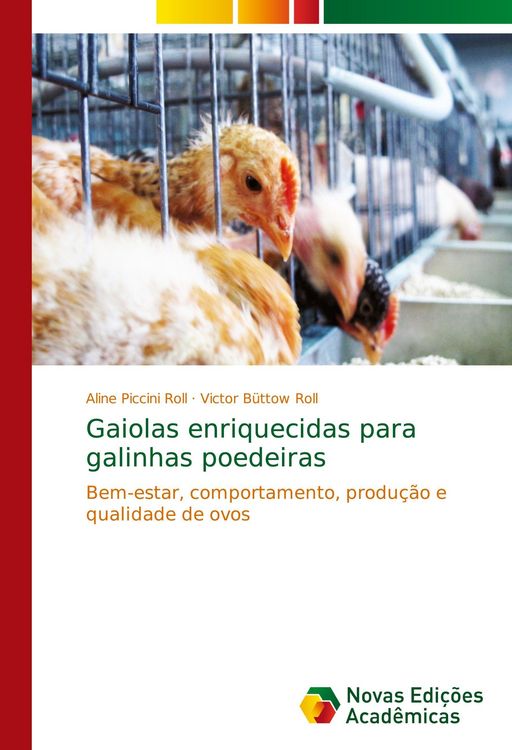 Produktbild: Gaiolas enriquecidas para galinhas poedeiras