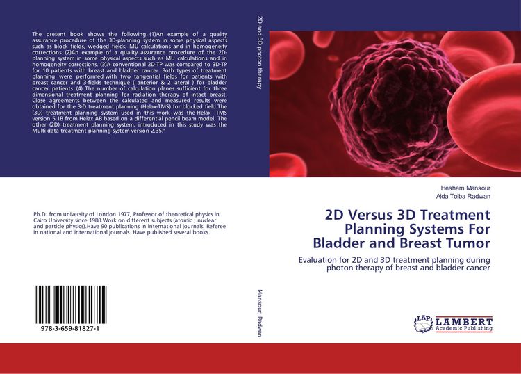 Produktbild: 2D Versus 3D Treatment Planning Systems For Bladder and Breast Tumor