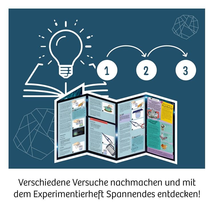 Produktbild: Nachtleuchtender Kristall-Schatz