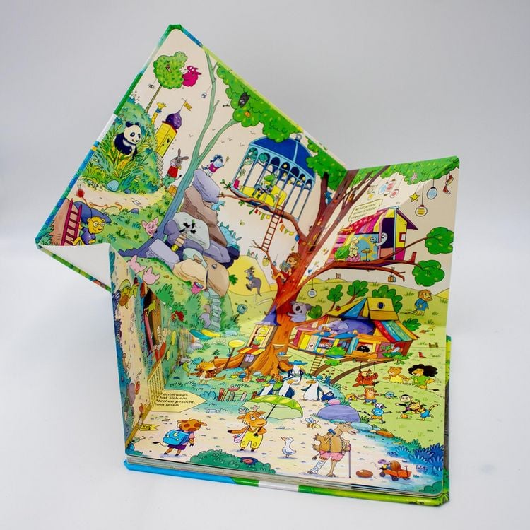 Produktbild: Tierisch, Tierisch! Das Aufklapp-Wimmelbuch