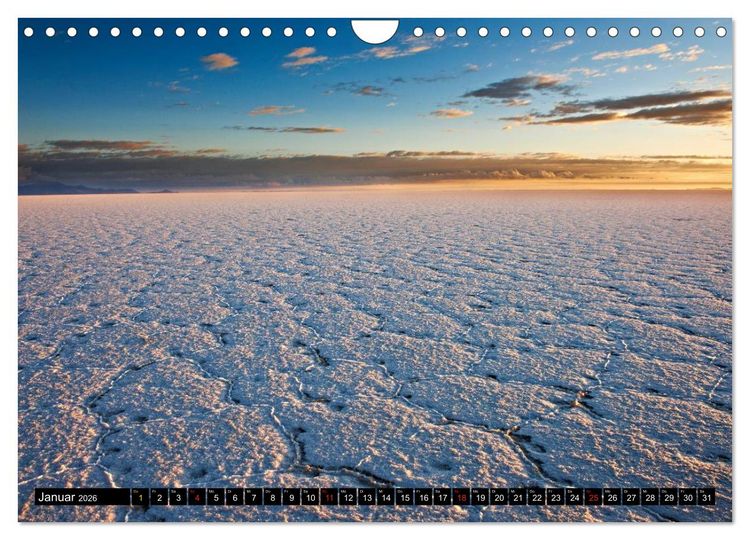 Produktbild: Bolivien Andenlandschaften (Wandkalender 2026 DIN A4 quer), CALVENDO Monatskalender