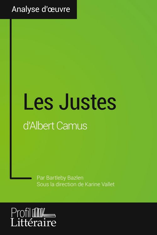 Produktbild: Les Justes d'Albert Camus (Analyse approfondie)
