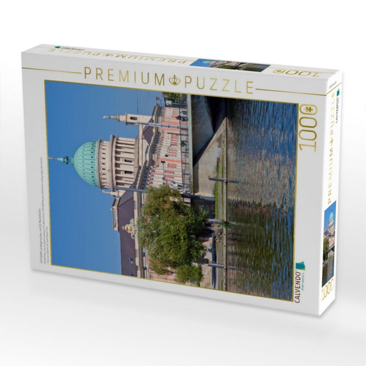 Produktbild: CALVENDO Puzzle POTSDAM Landtagsneubau und St. Nikolaikirche | 1000 Teile Lege-Gr&ouml;&szlig;e 64x48cm Foto-Puzzle f&uuml;r gl&uuml;ckliche Stunden