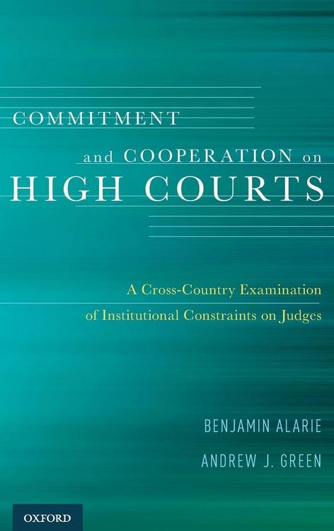 Produktbild: Commitment and Cooperation on High Courts