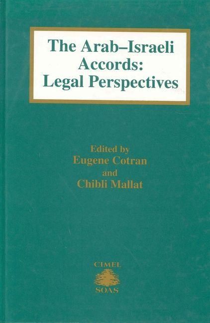 Produktbild: The Arab-Israeli Accords:Legal Perspective