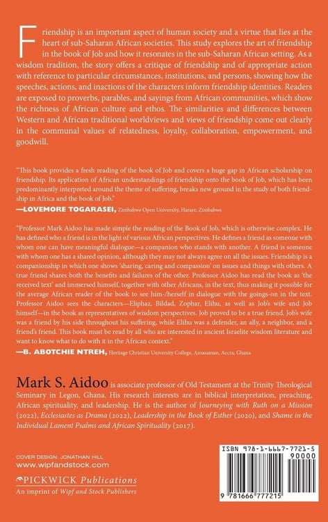 Produktbild: Friendship in the Book of Job