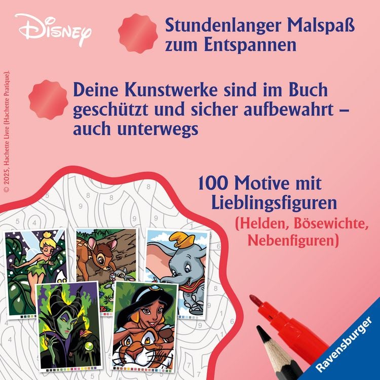 Produktbild: Disney - Malen nach Zahlen: Classics