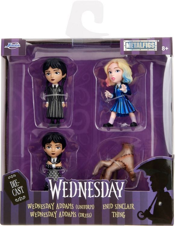 Produktbild: Wednesday 4-Pack Figures 2,5"