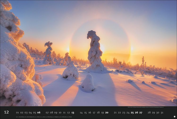 Produktbild: Deutschlands Naturparadiese Kalender 2026