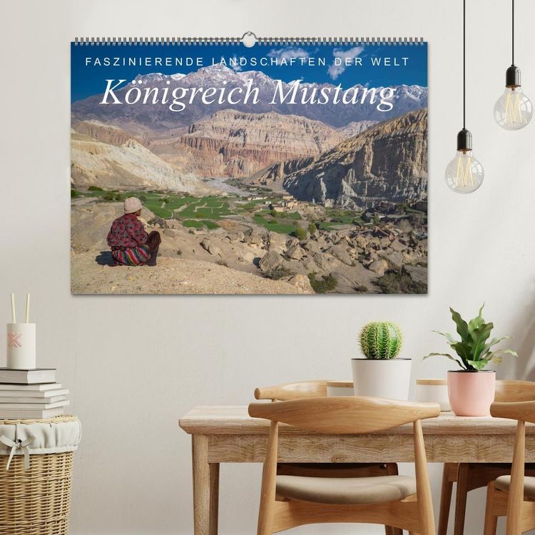 Produktbild: Faszinierende Landschaften der Welt: K&ouml;nigreich Mustang (Wandkalender 2027 DIN A2 quer), CALVENDO Monatskalender