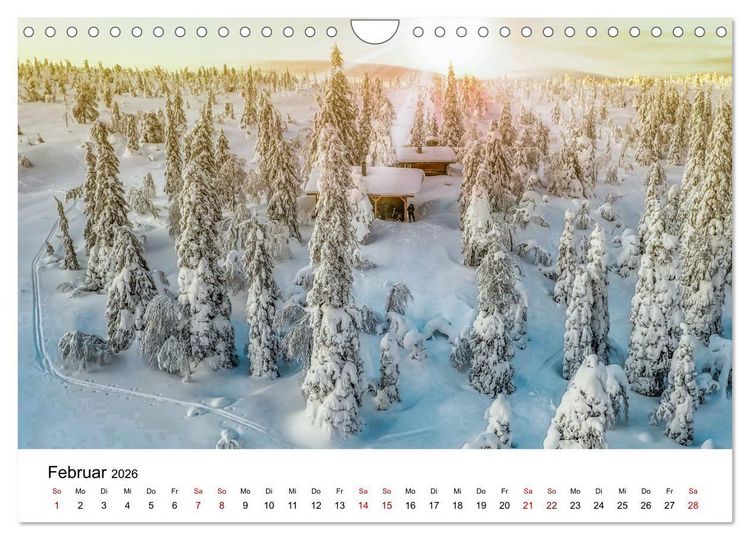 Produktbild: Finnland - Eine bezaubernde Reise in den Norden. (Wandkalender 2026 DIN A4 quer), CALVENDO Monatskalender
