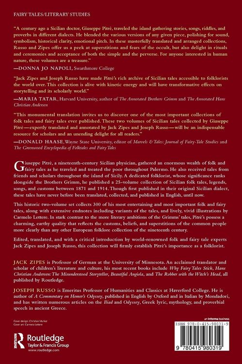 Produktbild: The Collected Sicilian Folk and Fairy Tales of Giuseppe Pitr&eacute;